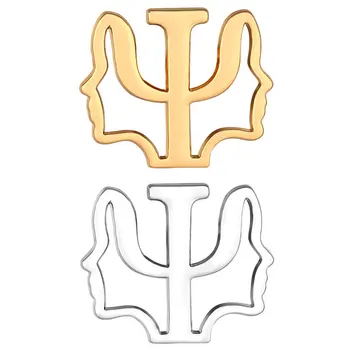 Psihologia Simbolul Broșe Medicale Psihiatrie Cadouri Insigna de Îmbrăcăminte Rucsac Pălărie de Metal Pin Rever Butonul de Bijuterii pentru Asistenta Medicului
