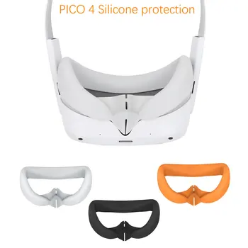 VR Silicon Interfata Acoperire pentru Pico 4 set de Căști VR Anti-Scurgere VR Pad Silicon Anti-Scurgeri de Lumină Blocarea Maneca Accesorios