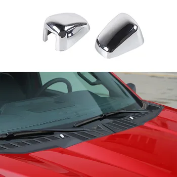 Chrome Ștergătoarelor de Parbriz Față Duza Decor Capac Ornamental Pentru Dodge RAM Durango -Chrysler 300C