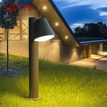 SOFITY Nordică Modernă în aer liber Gazon Lampa LED-uri Impermeabil Acasă pentru Vila Calea Grădină