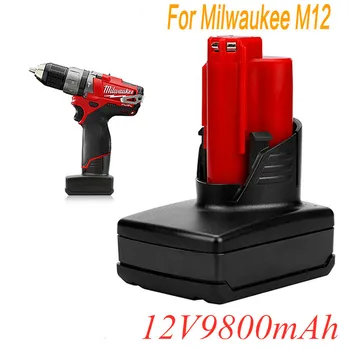 Baterii de secours au Litiu-ion se toarnă Milwaukee, 12v, 100%12000 mAh, se toarnă outils électriques, L10, nouveau,