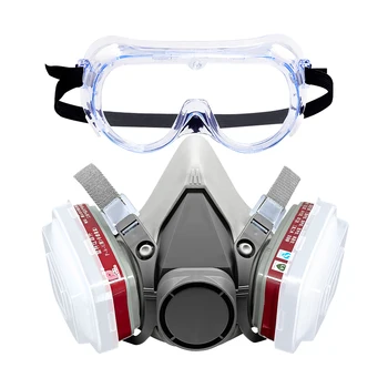 Original 6200 Respiratorie Reutilizabile Jumătate Față Masca de Gaze cu Bumbac Filtru de Ochelari pentru Pictura cu Spray de Lustruit Securitatea muncii