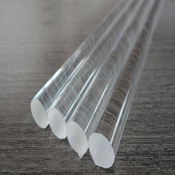 baghetă de sticlă pentru Agitare/laborator Cuarț de Înaltă temperatură și coroziune rezistent cu diametrul de 1-20mm