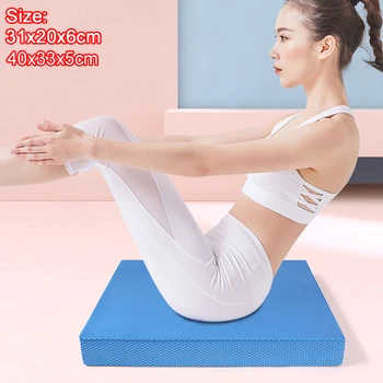 Moale Echilibru Pad TPE Yoga Mat Spuma Exercițiu Pad Gros Echilibru Perna de Fitness, Yoga, Pilates Balance Board Terapie Fizică