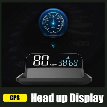 Auto Vitezometru KPH/KPM Oglinda GPS HUD Head-up display Universal Viteza Proiector Compatibil cu Toate Masinile de Camion Vehicul H400G