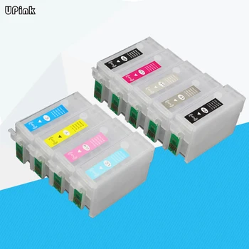 9 CULORI T157 de Reumplere cartușe de Cerneală Pentru Epson Stylus Photo R3000 imprimanta cu Resetare Automată Chips-uri T1571 T1579