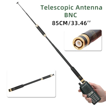 ABBREE AR-800 BNC Dual Band VHF/UHF 144/430MHz Antenă Telescopică Pentru Baofeng TYT Wonxun Walkie Talkie Ham Radio Accesorii
