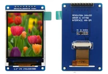 IPS 2.0 inch 8PINI RGB 65K Culori HD SPI TFT LCD Ecran (Bord/Nr Bord) ST7789 Conduce IC 240*320