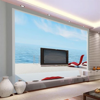 beibehang HD 3D Personaliza stereoscopic mare pictură murală dormitor, camera de zi canapea TV de perete tapet de fundal adezive autocolante de perete