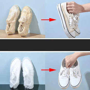1 Buc Pantof De Praf Acoperă Non-Țesute Praf Cordon Clar Sac De Depozitare Husă De Călătorie Saci De Pantofi Pantofi De Uscare A Proteja Pantofii Acoperă