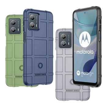 Protector Pentru Motorola G53 Caz Smartphone rezistent la Șocuri Mat Silicon pe Jumătate înfășurat Acoperire Pentru Moto G53 Coajă de 6.5 inch