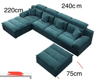 Nordic canapea living modern simplă casă mică latex tesatura canapea pernă extrem de simplu de tehnologie tesatura canapea
