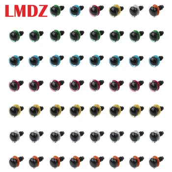 LMDZ 12mm 60Pairs Siguranță Jucărie Ochii Sclipici materiale Nețesute, cu Șaibe de Păpuși Ochi pentru Jucarii Meserii Animale de confecționat Păpuși Accesoriu