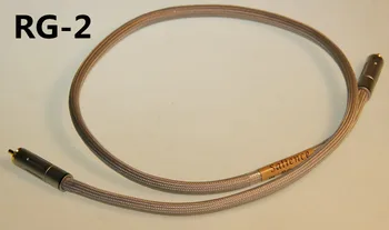 4N argint pur coaxial cablu digital HIFI coaxial cablu audio febra cablu 9999 argint cablu RG-1 RG-2