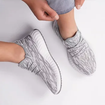 Moda de vara Mesh Adidasi Barbati Crescut Talpă Moale Respirabil Confortabil Pantofi Casual