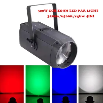Profesionale Par Led Lumini de Scena 300w COB Led Par Light Cu Zoom Cald Alb Rece RGBW Dj Reflectoarelor