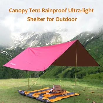 Prelata Tent Cort Impermeabil Umbra Ultralight Grădină Baldachin Impermeabil Ultra-light Adăpost în aer liber, Hamac Ploaie Copertă