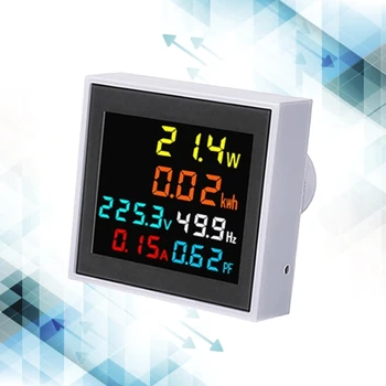 300/450V Energie kwh Meter Wattmeter LCD-display Voltmetru Ampermetru Tensiune