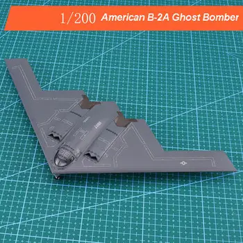 B-2A American Stealth Bombardier Strategic Aliaj de Simulare de Aeronave Model de Colectie Decor, Armata Ventilator, Ediție Limitată, Cadou