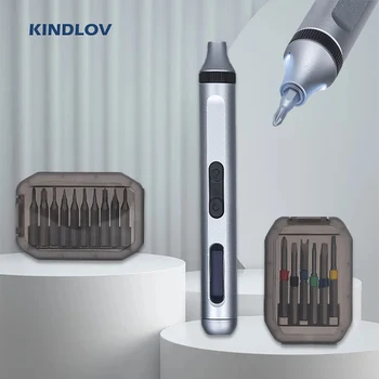 KINDLOV Șurubelniță Electrică cu Acumulator Încărcarea prin USB Cu LED-uri de Putere fără Fir Șurubelniță de Precizie Echipamente de Instrumente de Reparare