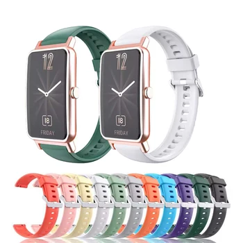 B57 Smartwatch-Bratara Silicon Erou de Banda a 3-Ceas Inteligent Trupa de Eliberare Rapidă Curea 16MM Pentru Huawei TalkBand B6/B3 Bratara Curea