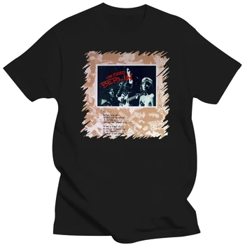 Lou Reed Berlin Negru Herren T Camasa Barbati Rock Band Tee Shirt