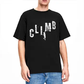 Agrement Alpinist Cadou Urca Rock Alpinism, Bouldering T-Shirt pentru Barbati Femei pe Gât Rotund din Bumbac 100% Tricou New Sosire Haine