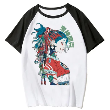 Samurai Tee femeile Japoneze t-shirt designer fată amuzant 2000 de îmbrăcăminte
