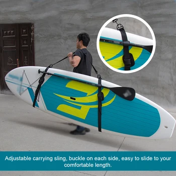 Stand-Up Surfing Transporta la Bord Curele Portabil placă de Surf Bretele Paddleboard Purtand Centura Multi-utilizare Reglabil Purta Centura