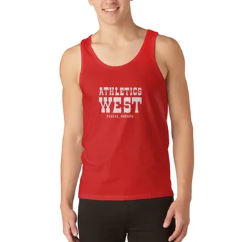 Atletism Vest Clasic Eugene Rezervor de Top fără mâneci vestă de bărbați T-shirt pentru fitness topuri