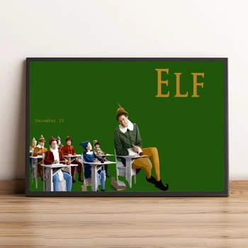Elf Poster De Film Panza De Imprimare Decorațiuni Interioare Pictura Pe Perete (Fara Rama)