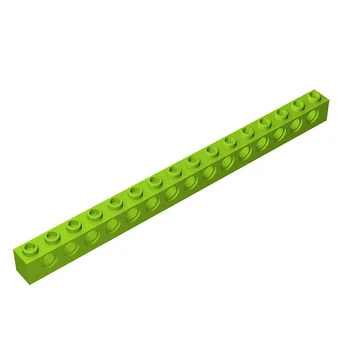 Blocuri de constructii Compatibile cu Lego 3703 Tehnice de Cărămidă 1 x 16 cu Găuri MOC Accesorii Piese de Asamblare Set de Cărămizi DIY