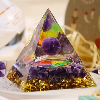 Piramida Cristale De Piatra Naturala Decor Acasă Decorare Birou Generator De Energie De Vindecare Reiki Chakra Meditație Ornamente Meserii