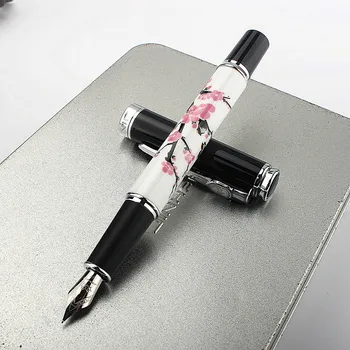 Jinhao Clasice a ceramicii Fine de 0,5 mm Peniță de Stilou de Înaltă Calitate de Metal Stilou de Lux de Cerneală Pixuri Cadou pentru Scris