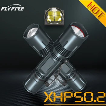vânătoare XHP50.2 de Înaltă puternic tactice lanterna led-uri usb reîncărcabilă lanterna rezistent la apa baterie 18650 flash de lumină se concentreze XHP50
