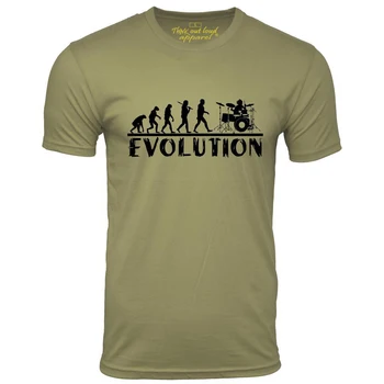 Barbati Tricou de Vară cu Mânecă Scurtă Funny T-Shirt Evolutia Masculin Bateristul de Imprimare de Moda O-Gât Streetware Supradimensionat Tricou Barbati