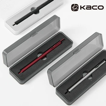 KACO Metal Semn Pen 0.5 mm Negru de Cerneală Pixuri cu Gel Papetărie caneta Cu Pix Clip Nou Design pix pentru Birou de Afaceri pentru Cadou