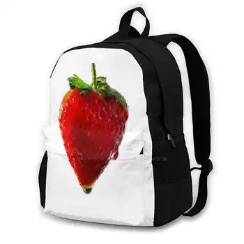 Capsuni Autocolante De Călătorie Laptop Bagpack Saci De Moda De Capsuni Roz Drăguț Kawaii Băutură Alimente Estetice Fructe Pastelate Tumblr
