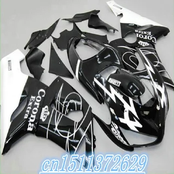 De înaltă calitate Carenajele pentru Motocicleta Kawasaki Ninja ZX-6R 636 2005 2006 ZX 6R ZX6R 05 06 nou alb negru carenaj kituri