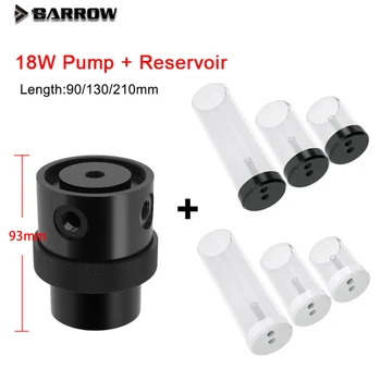 Barrow SPG40A-S 18W PWM pentru Pompă și 90/130/210mm Rezervor Combinație , Debitul Maxim 1260L/H, Pentru PC Sistem de răcire cu Apă