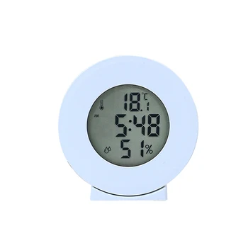 Display LED Digital Ceas cu Alarmă Snooze Timp de Afișare Lumina de Noapte pentru Camera de zi Dormitor Desktop pjop