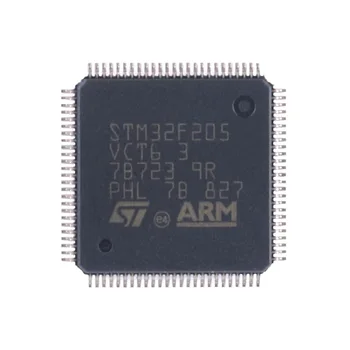 5pcs/Lot STM32F205VCT6 LQFP-100 DE Microcontrolere ARM MCU pe 32 de biți ARM Cortex M3 de Conectivitate de 256kB