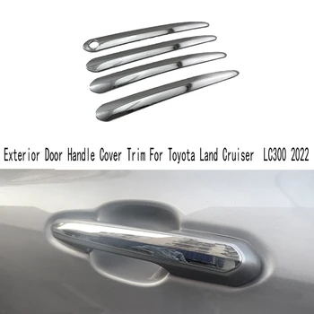 4buc Mânerul Ușii Mașinii de Acoperire Auto Mânerul Ușii Capacului Garnitura Pentru Toyota Land Cruiser LC300 2022