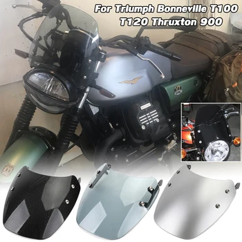 Motocicleta T120 T100 Parbriz Parbriz Deflectoare de Vânt pentru Triumph Bonneville T 100 T 120 Accesorii 2001-2021 2020 2019 18