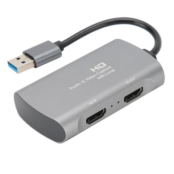 Z31 1080P Audio Card de Captura Video HDMI/F pentru HDMI/F+ USB2.0/M Suport Local Loop Out