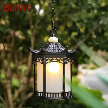 IEPURASUL Clasic Pandantiv Lumină în aer liber Retro Lampă cu LED-uri Impermeabil pentru Acasă Coridor Decor