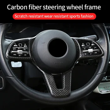 fibra de carbon Volan Buton Cadru pentru Mercedes Benz W177 247 W205 W213 X247 X253 W167 X167 2019-2022 accesorii de interior
