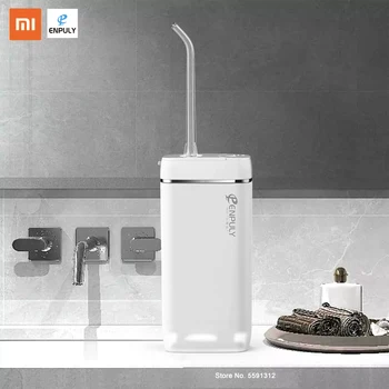 Xiaomi ENPLUY Electric Irigator Oral Debitul de Apă de Tensiune rezistent la apa IPX8 140ML Apa Scobitoare Dentare Flusher de Îngrijire 3 Viteze Nivel