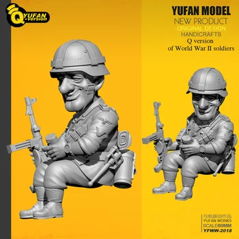 Yufan Model 1/32 Figura Kituri Q Rasina Soldat model de auto-asamblate YFWW-2018