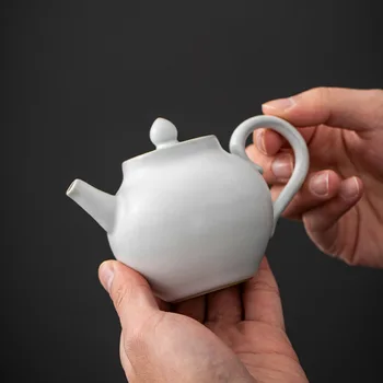 Ruyao ceainic ceramica de uz casnic Kung Fu set de ceai filtru singură oală de ceai negru ceainic Ru Ci lunii ceainic mic.